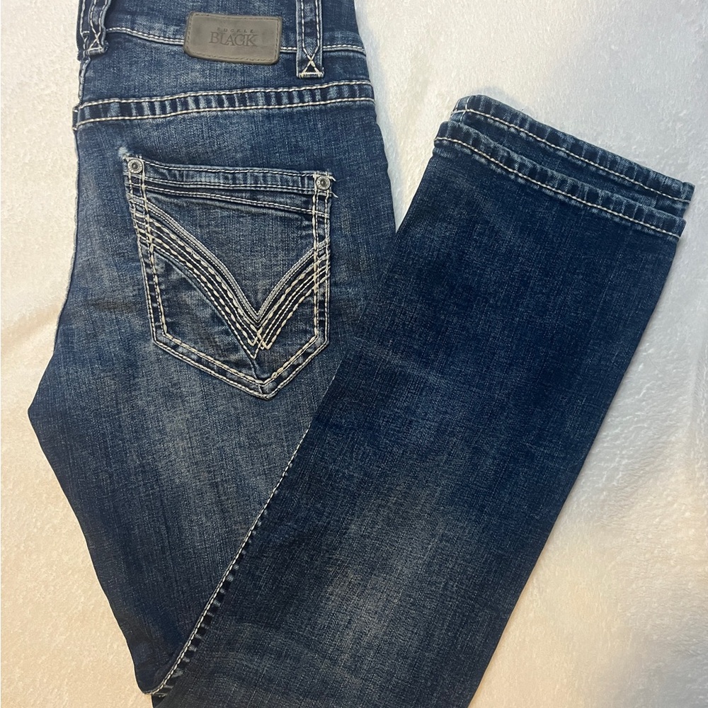 Buckle Men’s Dark Blue Straight Jeans